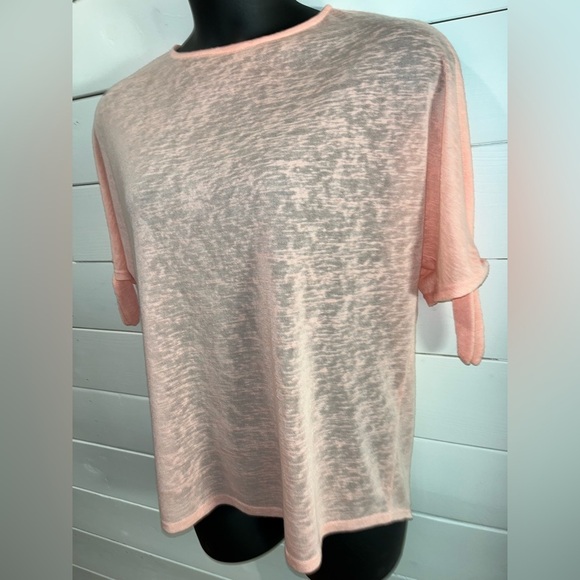 🩷 LISETTE L Montréal Coral Tie-Sleeve Top – L/XL (No Tag, Refer to Measurements) - Picture 5 of 10
